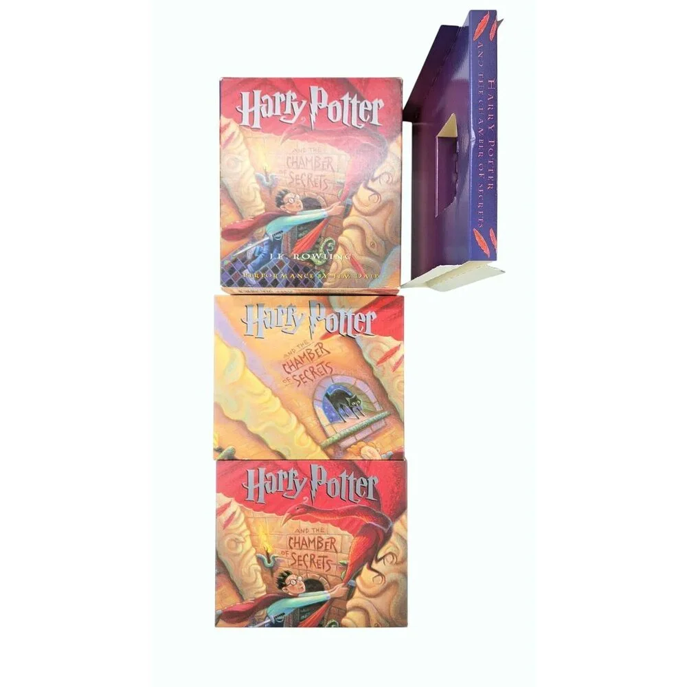 Harry Potter Chamber Of Secrets Audiobook Unabridged 8 Compact Disc Rowling 1999 - Picture 11 of 11